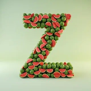 Watermelon 2 — litera Z (wariant 2)