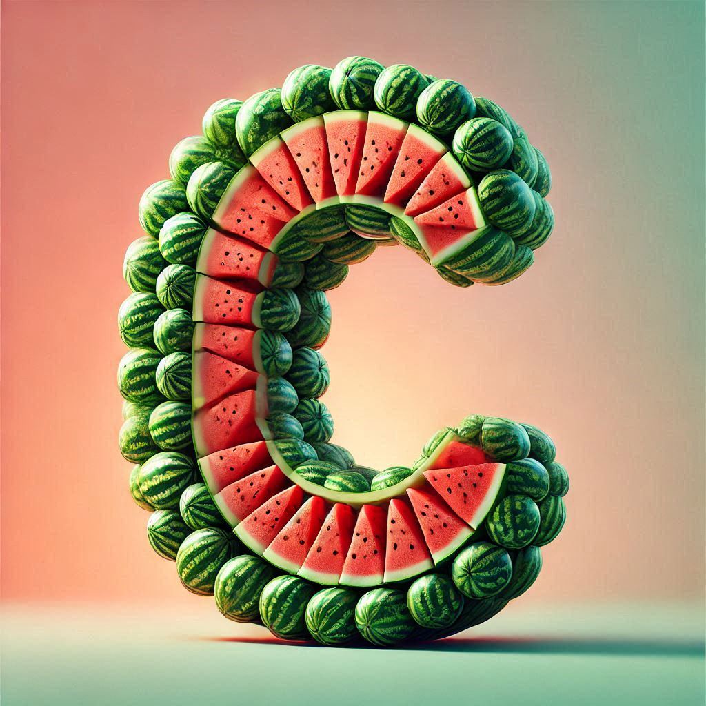 Watermelon — litera C