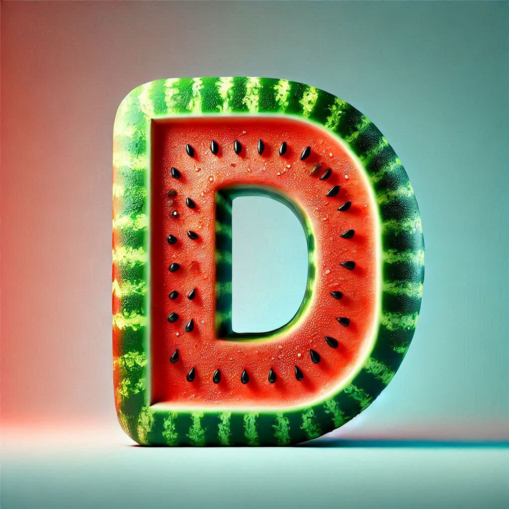 Watermelon — litera D