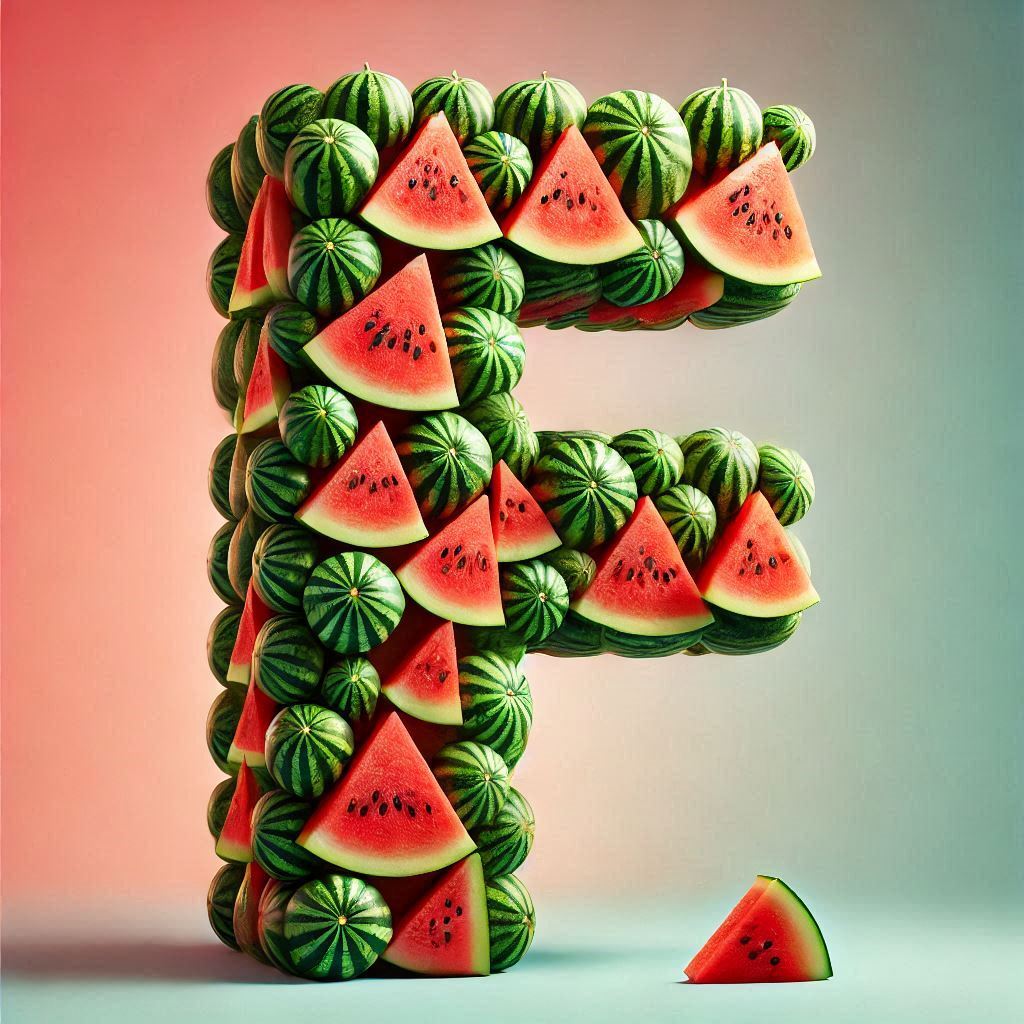 Watermelon — litera F
