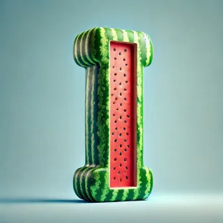 Watermelon — litera I