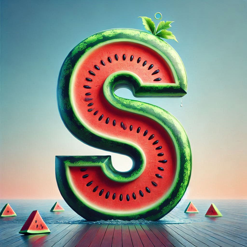 Watermelon — litera S