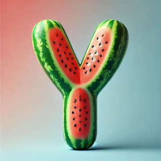 Watermelon — litera Y