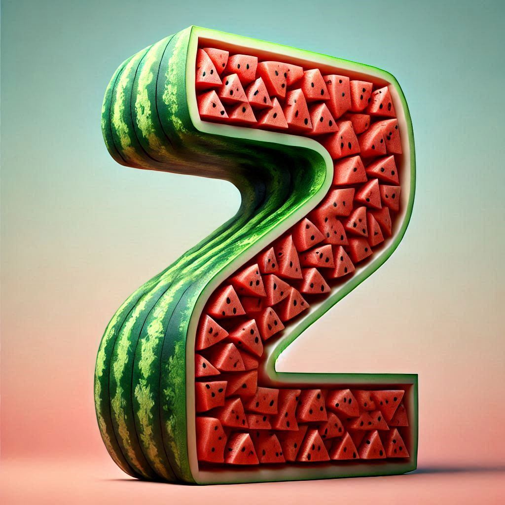 Watermelon — litera Z