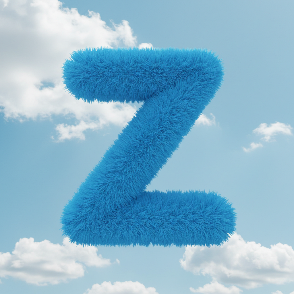 White clouds — litera Z (wariant 2)