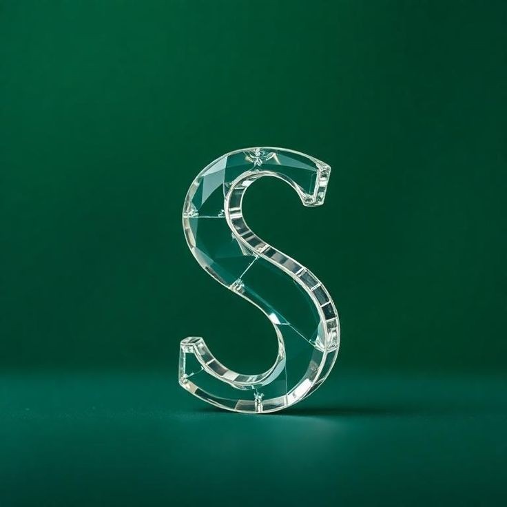 White glass — litera S