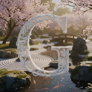 White lace — litera G