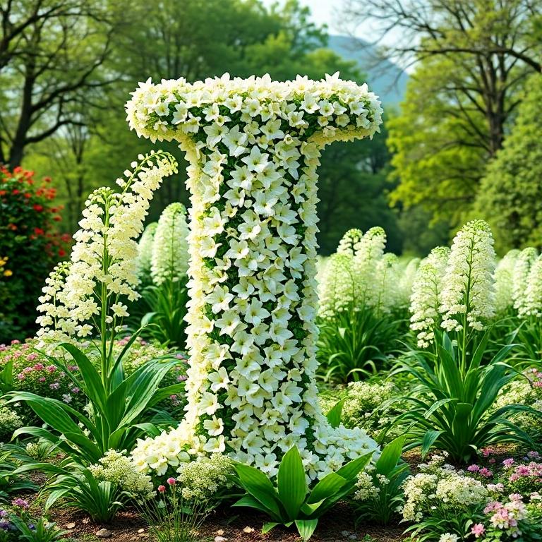 White lily of the valley — litera I
