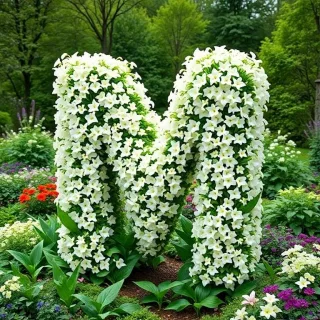 White lily of the valley