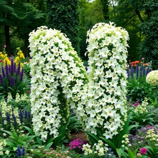 White lily of the valley — litera N