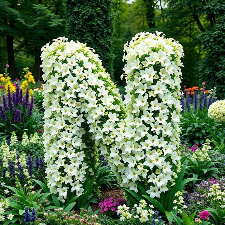 White lily of the valley — litera N