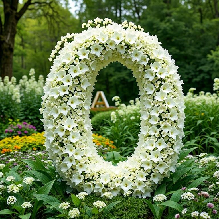 White lily of the valley — litera O