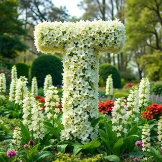 White lily of the valley