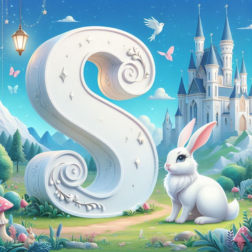White rabbit — litera S
