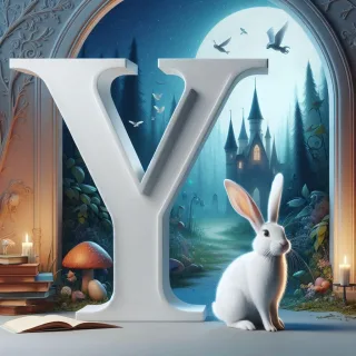 White rabbit — litera Y