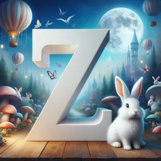 White rabbit — litera Z (wariant 2)