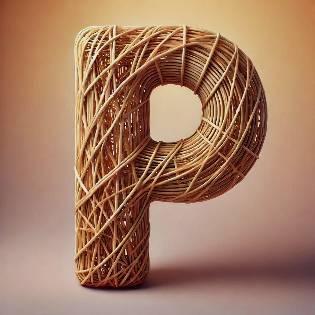 Wicker — litera P