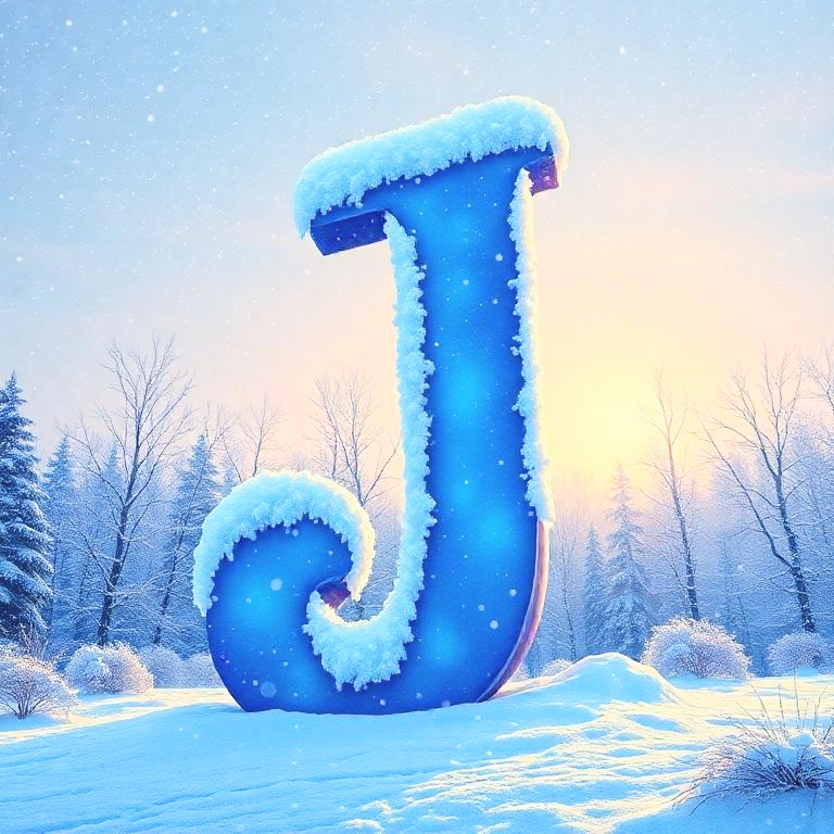 Winter — litera J