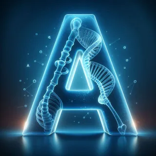 X-ray — litera A (wariant 2)