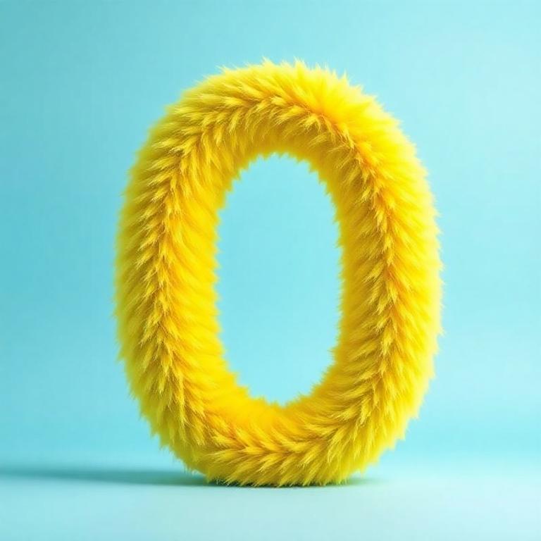 Yellow fur — litera O