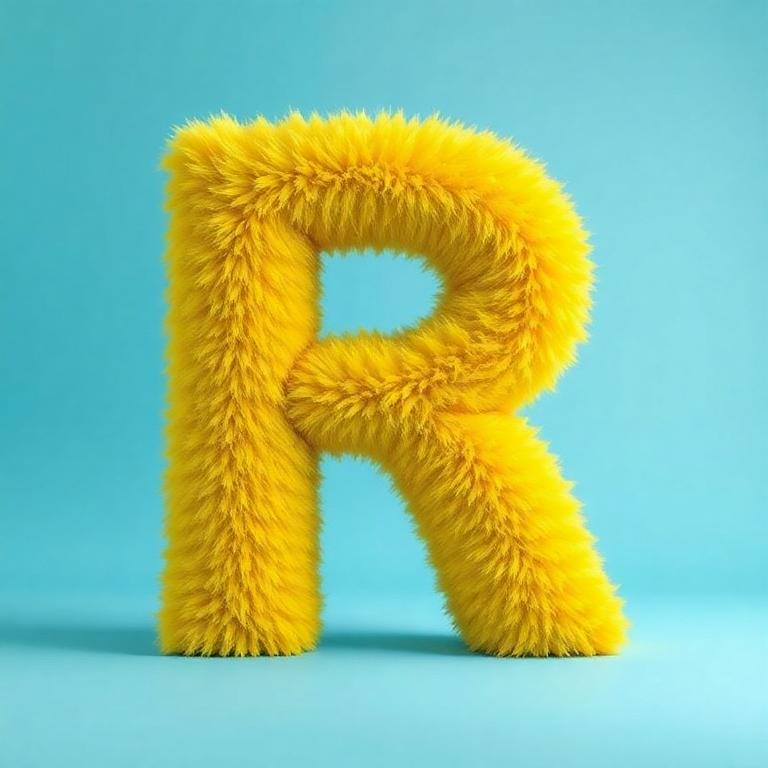 Yellow fur — litera R