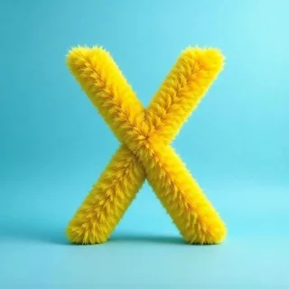Yellow fur — litera X
