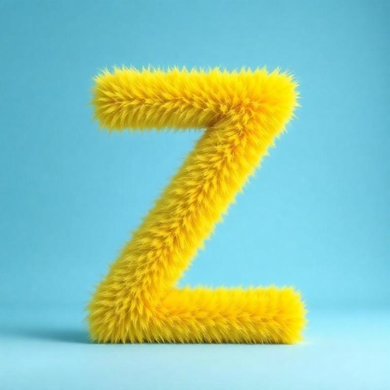 Yellow fur — litera Z