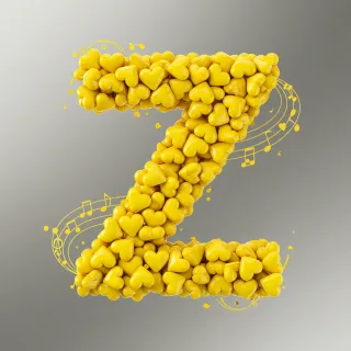 Yellow hearts — litera Z