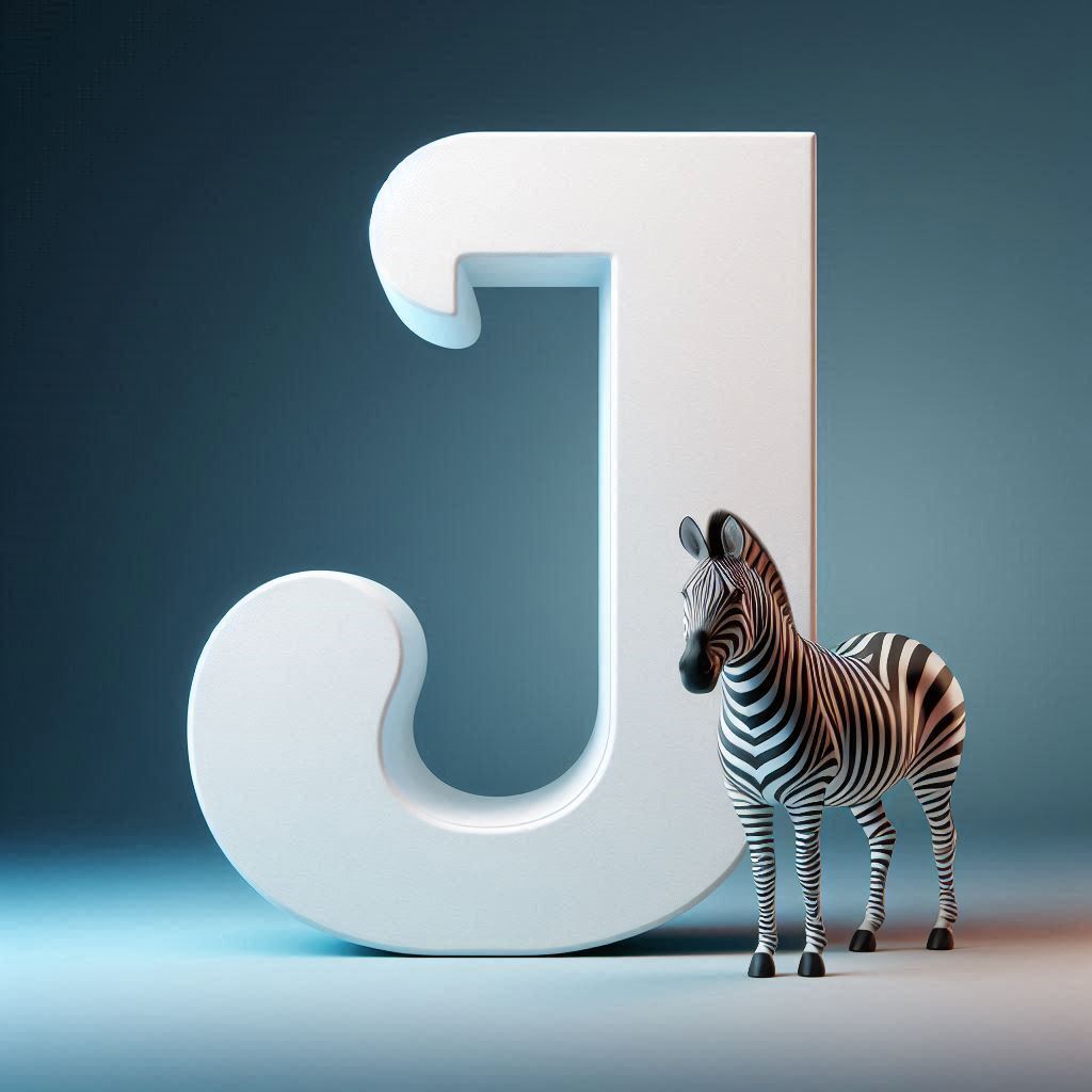 Zebra 2 — litera J