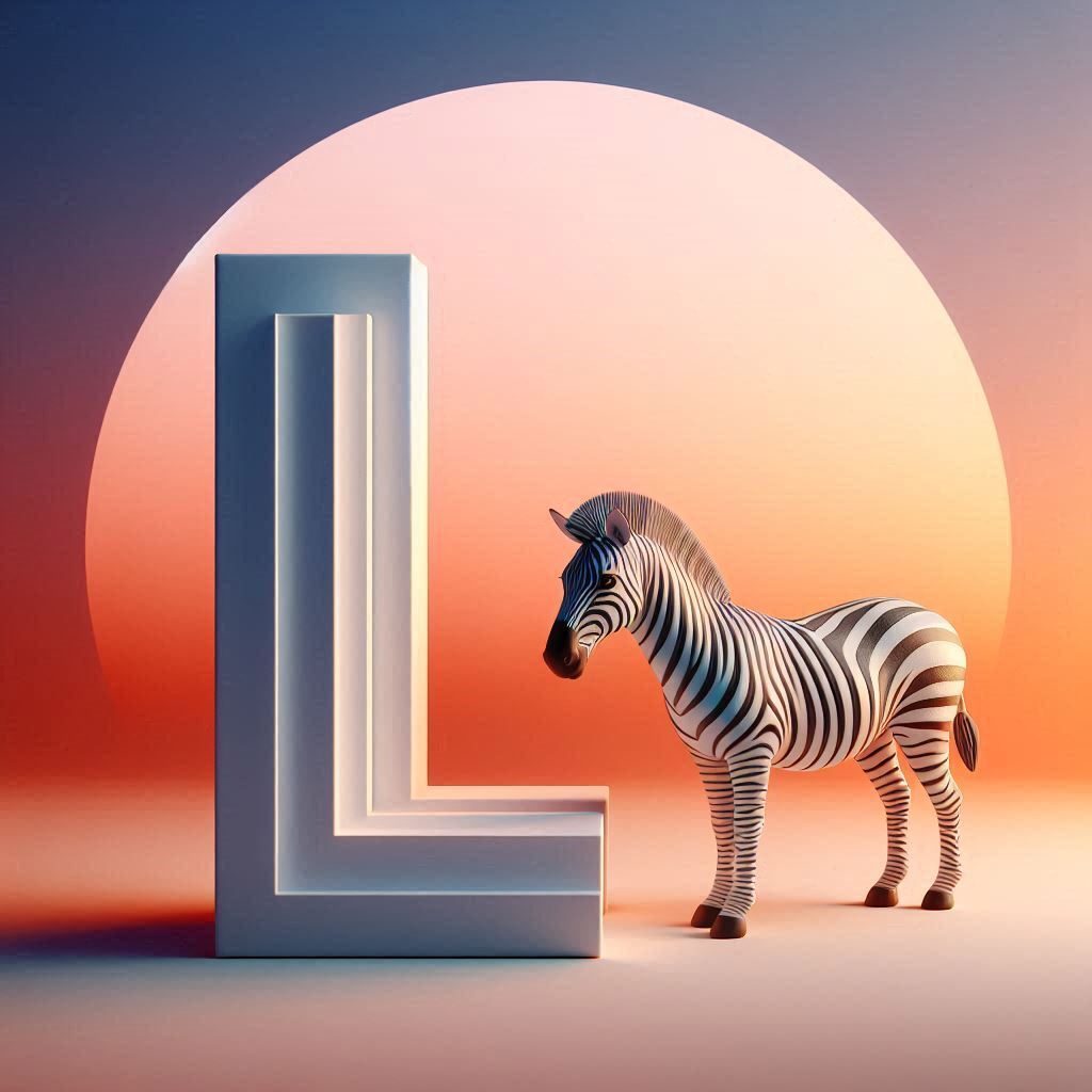 Zebra 2 — litera L