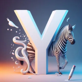 Zebra 2 — litera Y