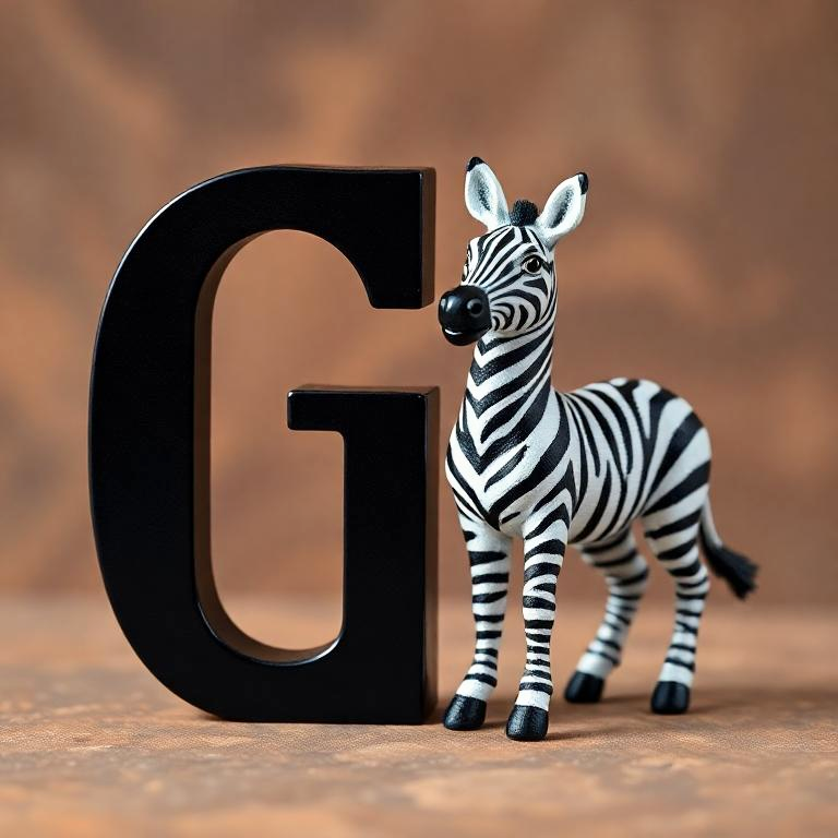 Zebra — litera G