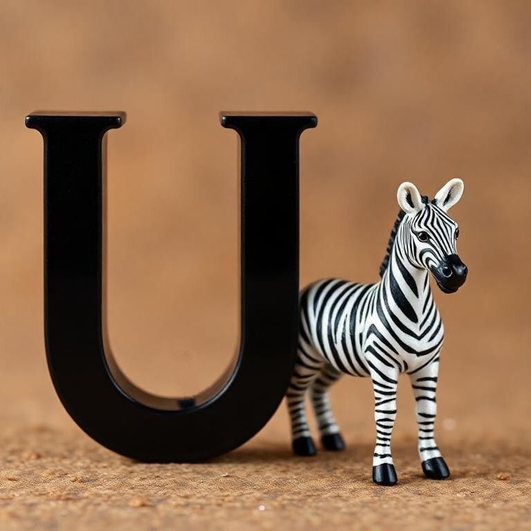Zebra — litera U